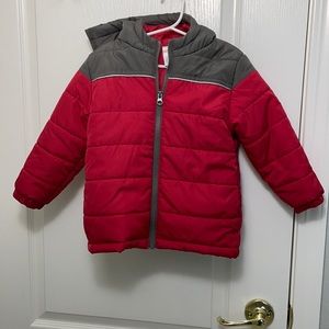 Winter Jacket Red, Gymboree 2-3T